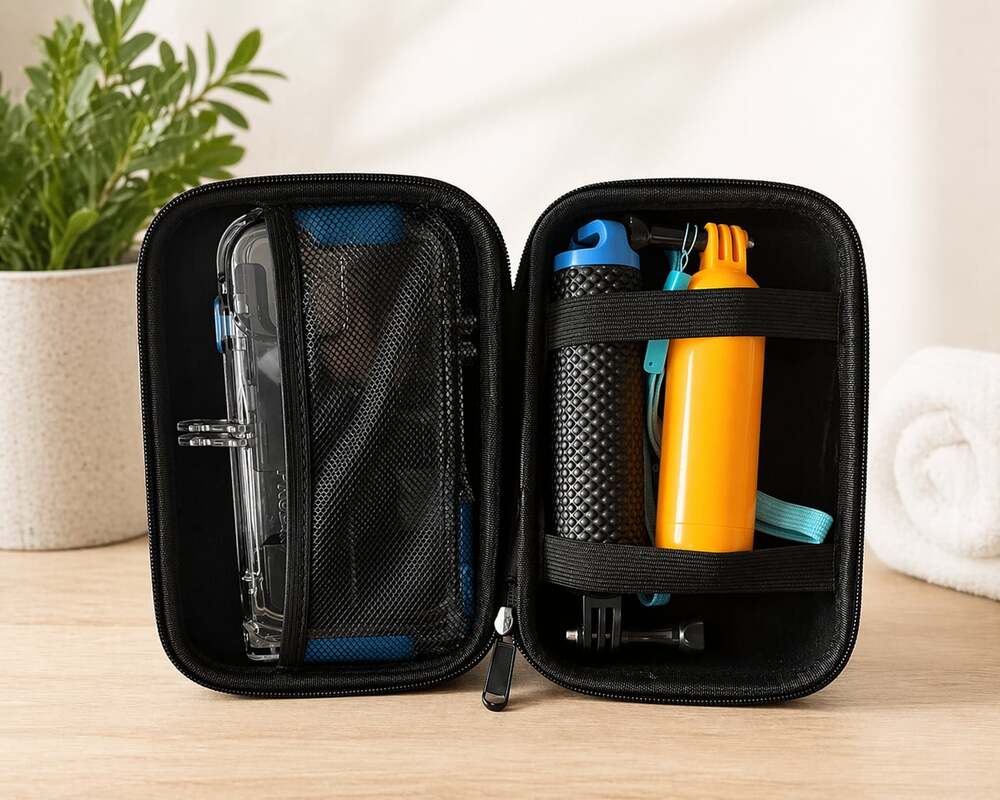 ProShot Waterproof iPhone Case Kit with Floating Hand Grip and Travel Case